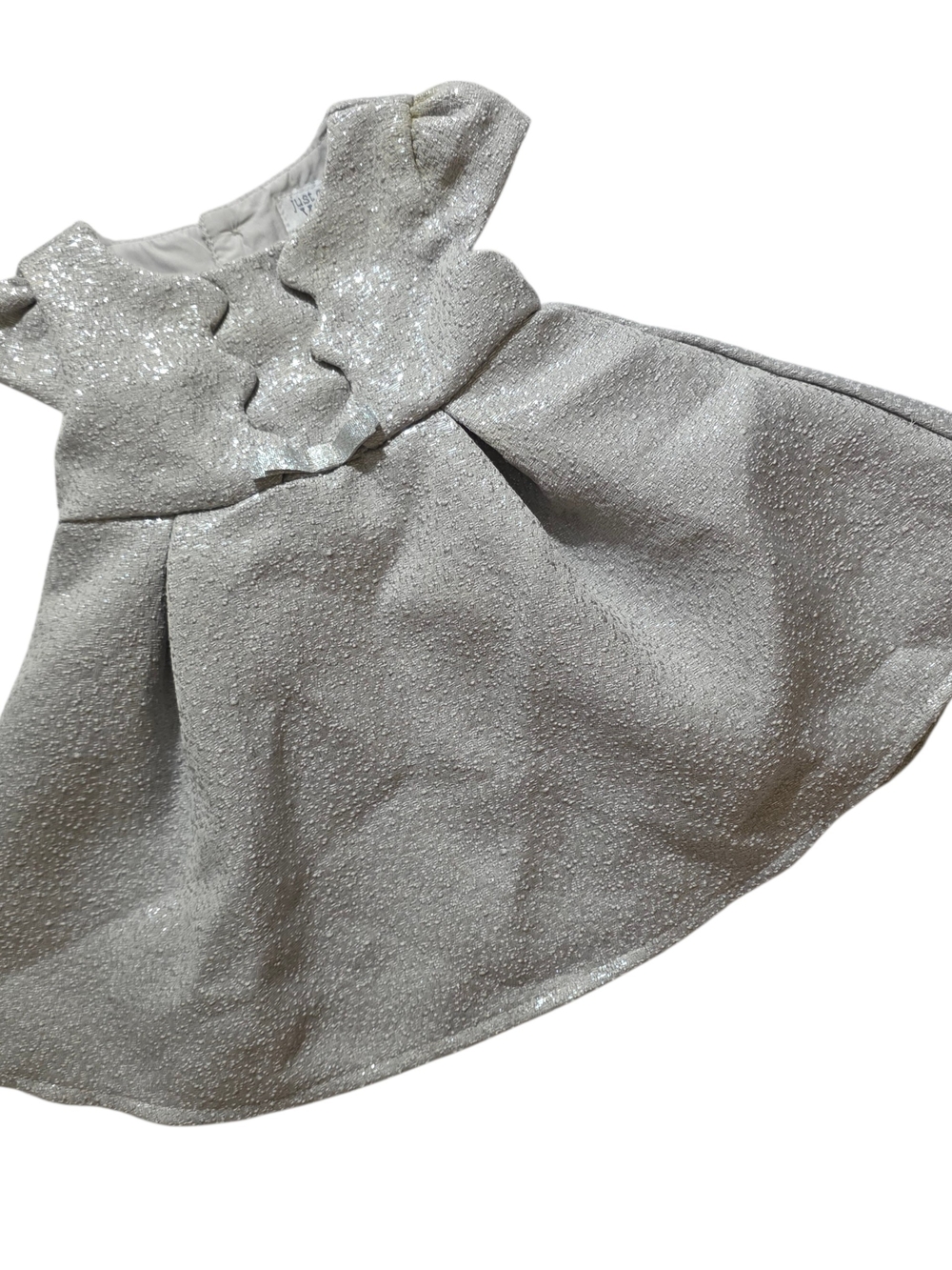 Just One You by Carters Silver Gray Baby Dress